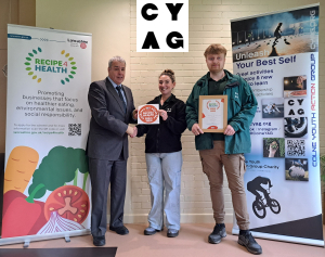 Colne Youth Action Group Recipe for Health Bronze Award