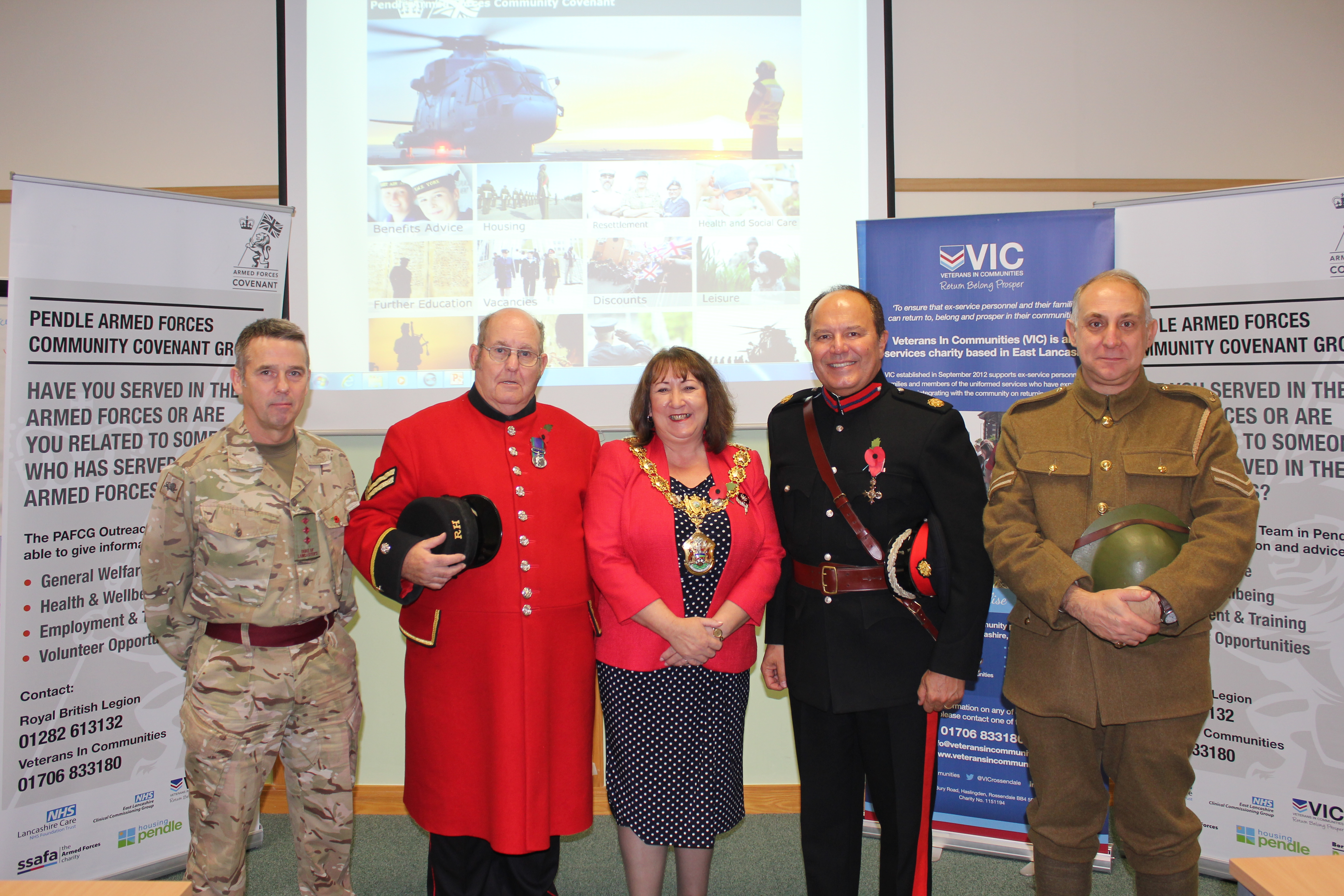 Pendle signs its pledge to the Armed Forces