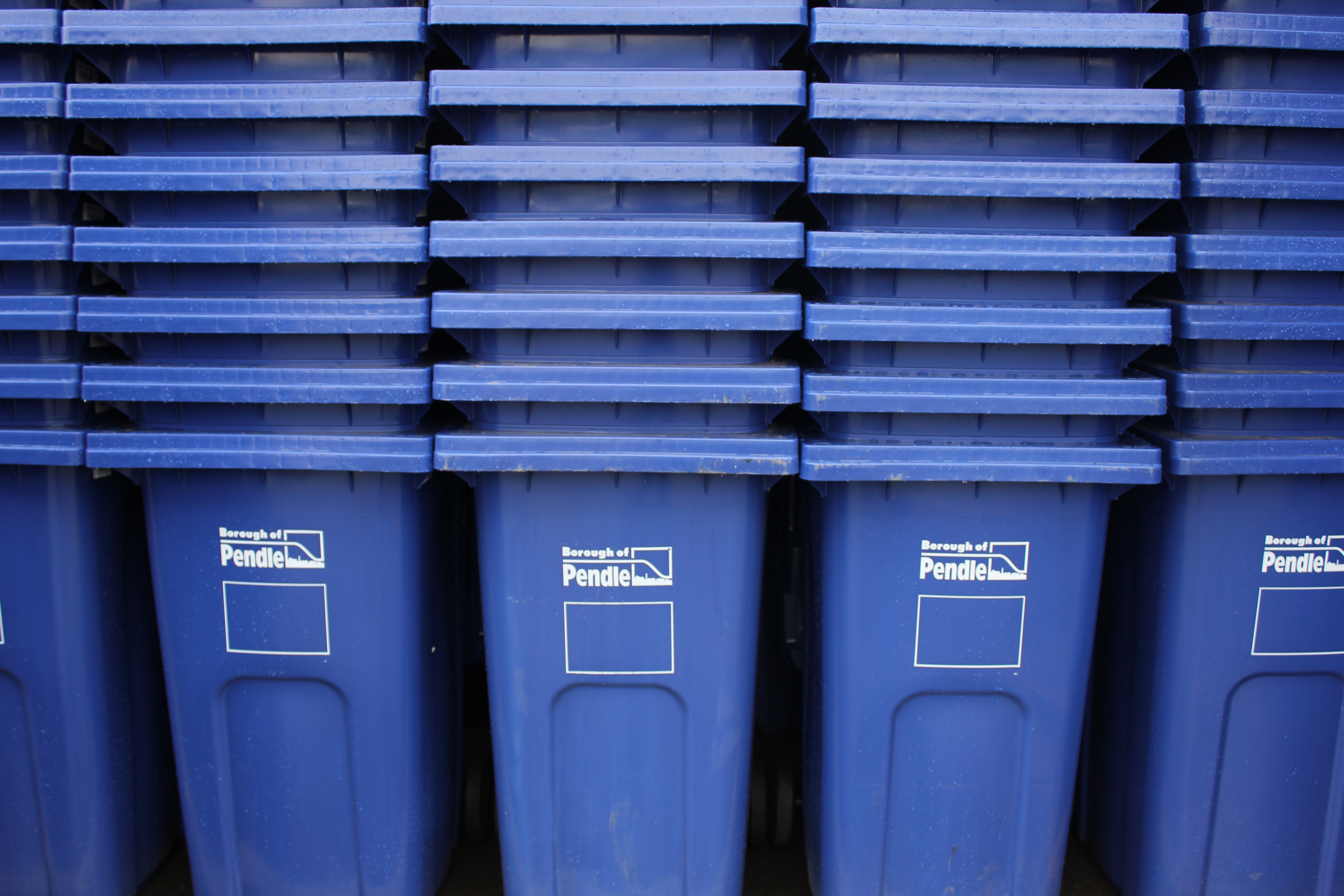 Pendle Council has ordered more blue bins to meet demand.