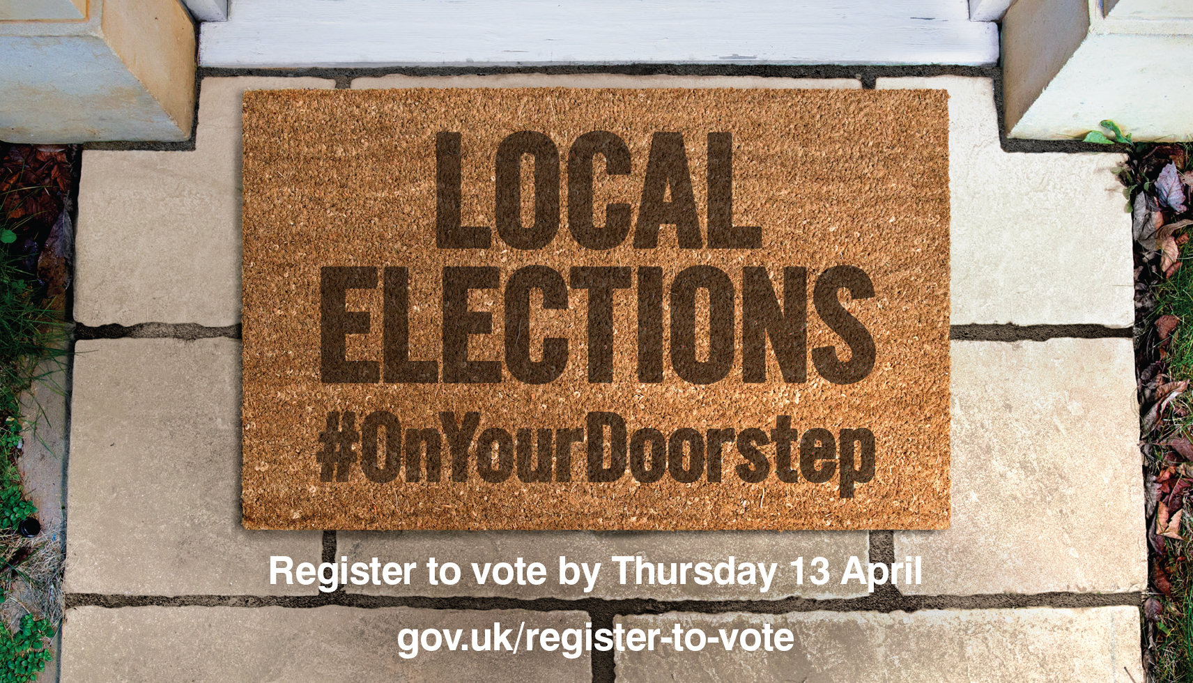 Make sure you’re on the electoral register