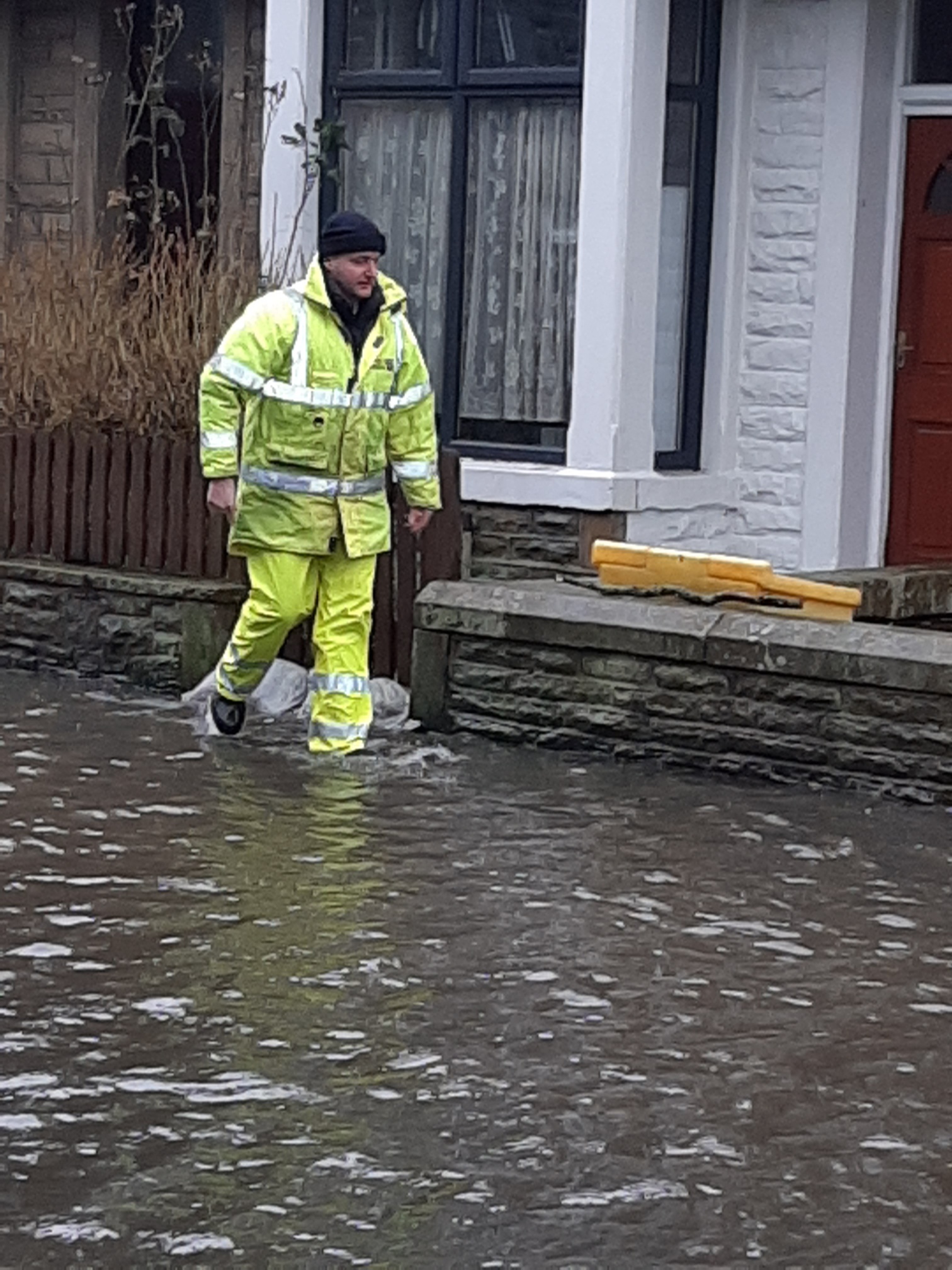 Storms, heavy rain and flooding in Pendle