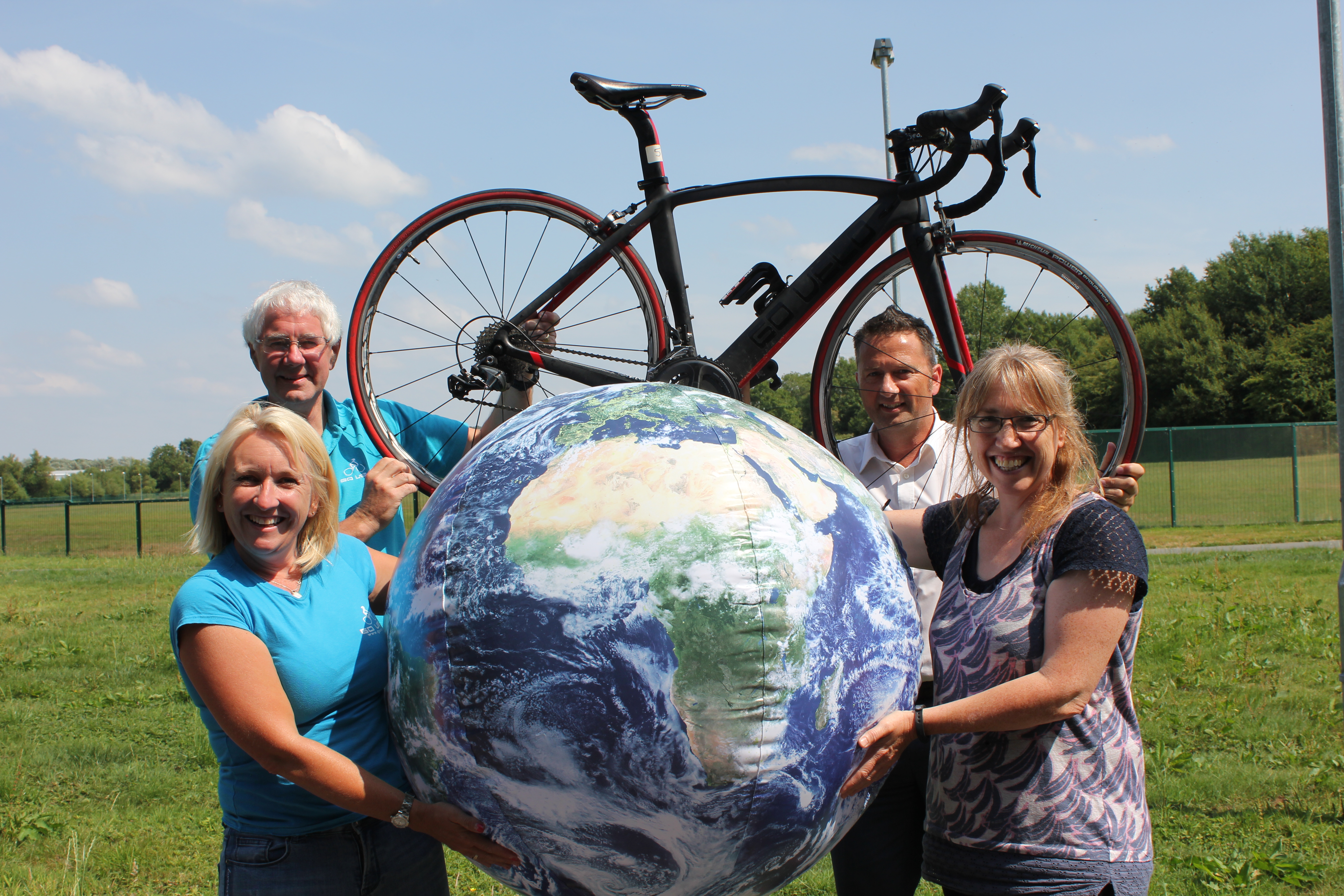 24 hour cycling raises thousands for Pendleside Hospice