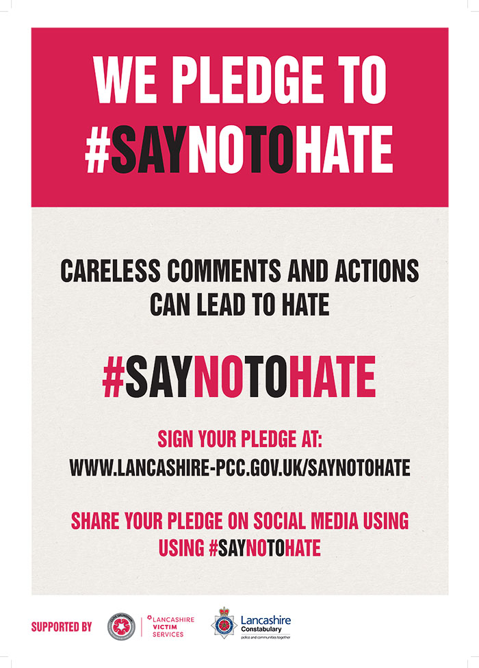 Pendle makes a stand against hate crime