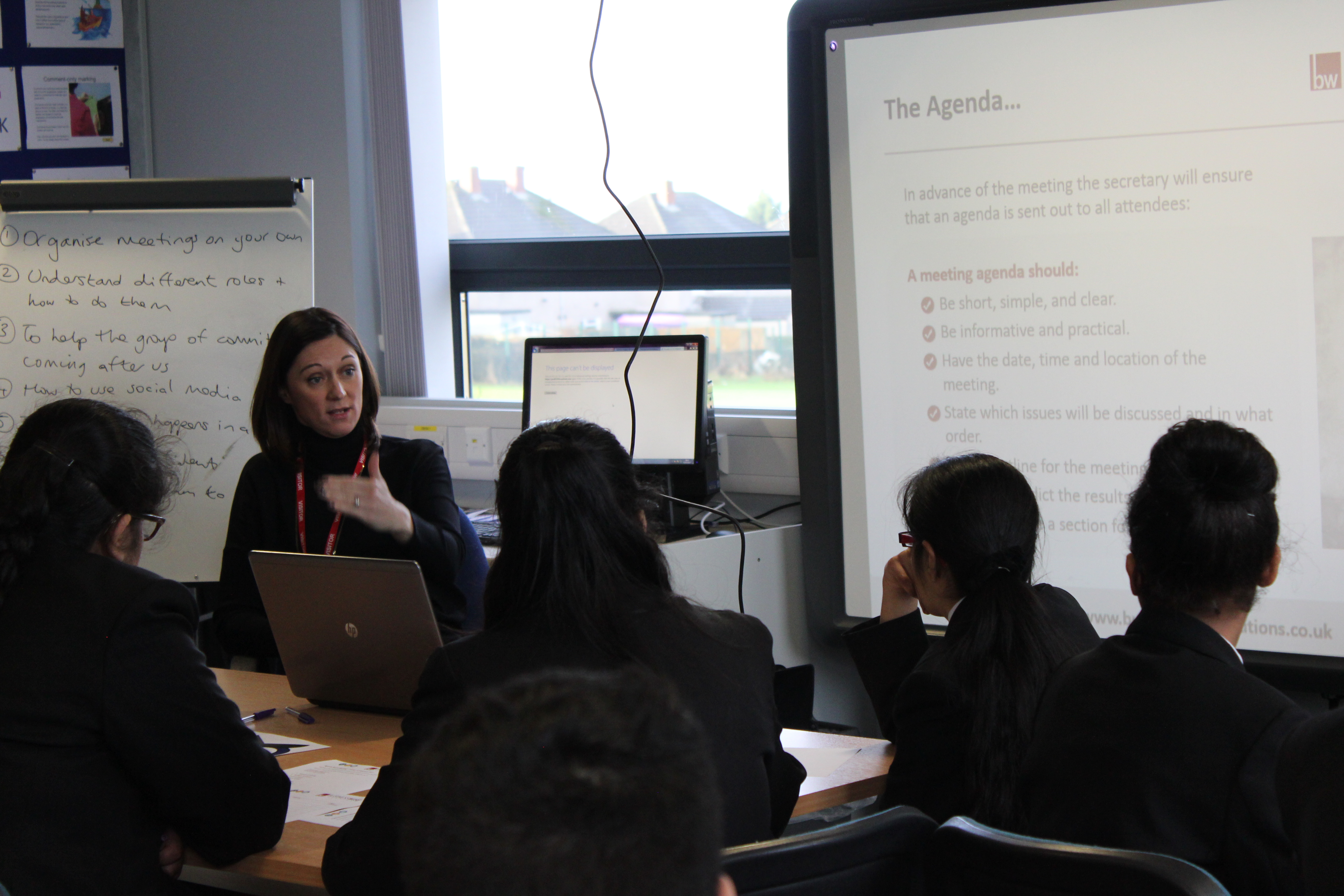 Marsden Heights students receive leadership training from Pendle business