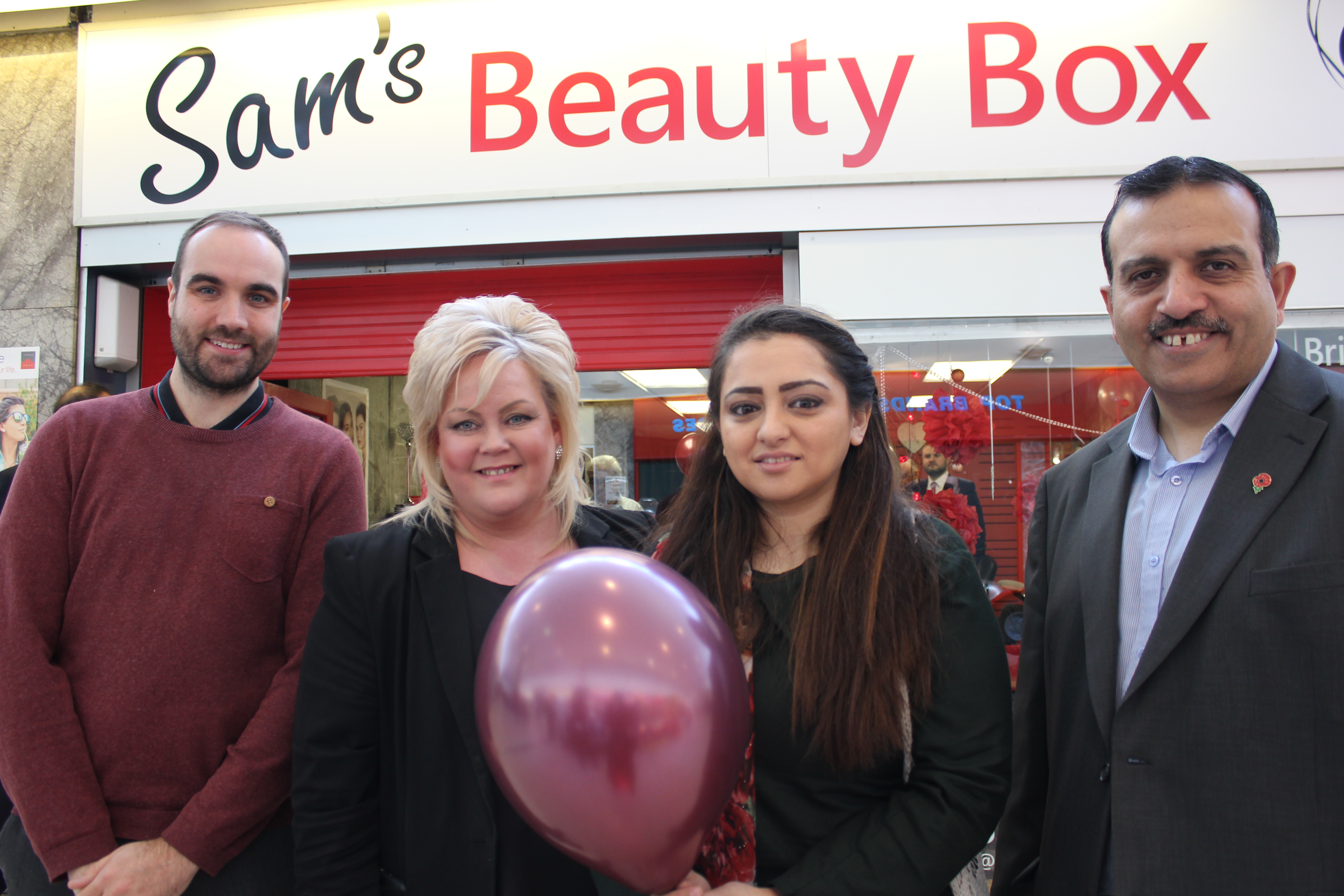 Sam’s Beauty Box triumphs in Pendle Rise  Win a Shop Competition