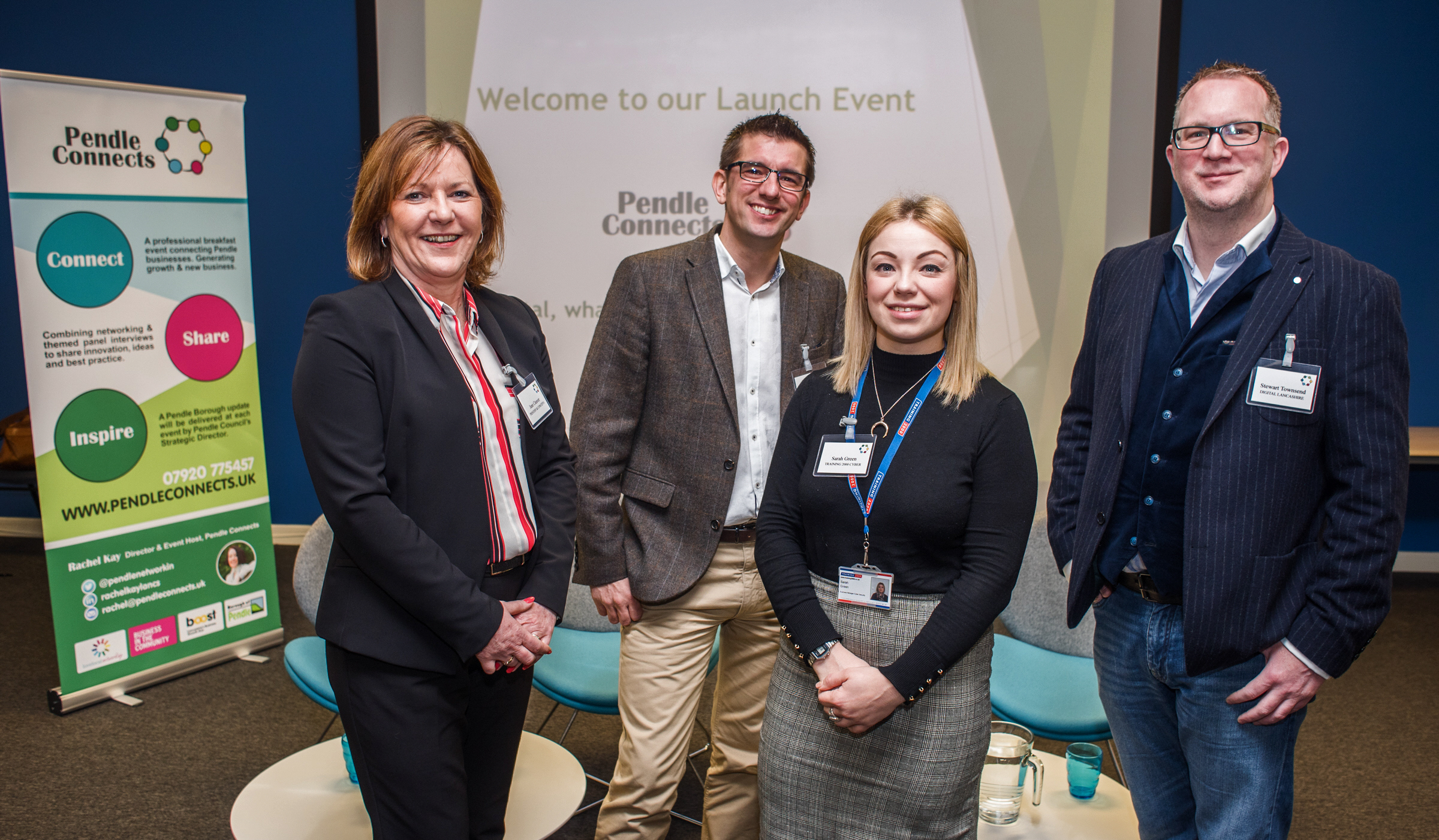 Pendle Connects March panel