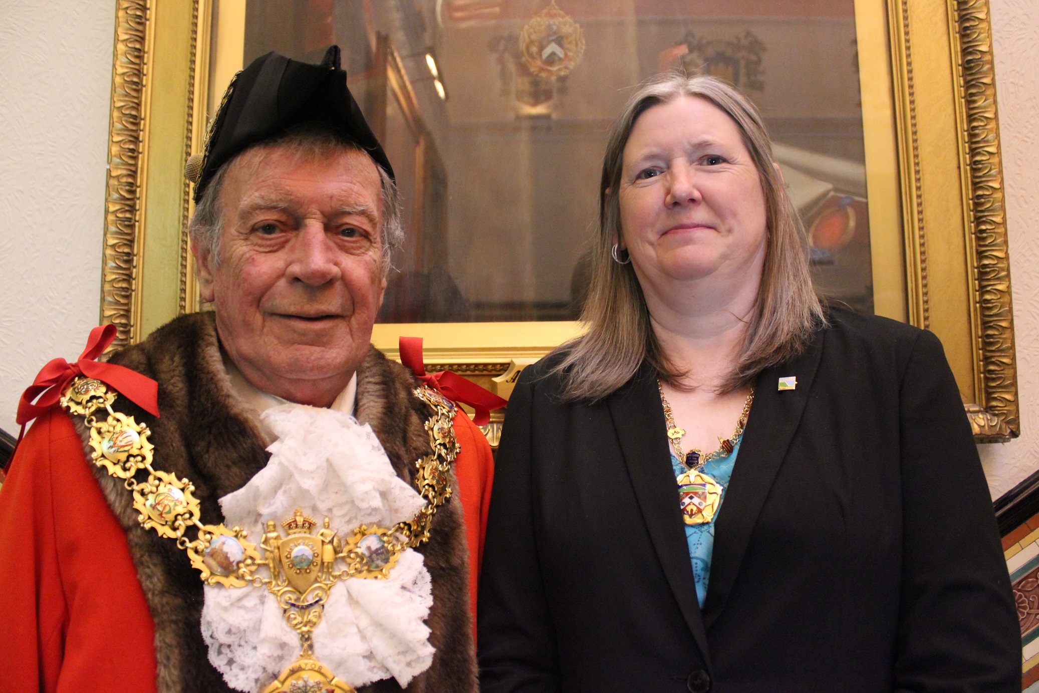 A new Mayor and Mayoress for Pendle