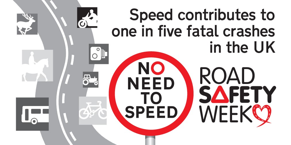 Pendle Community Safety Partnership joins road safety charity in shouting out there is no need to speed!