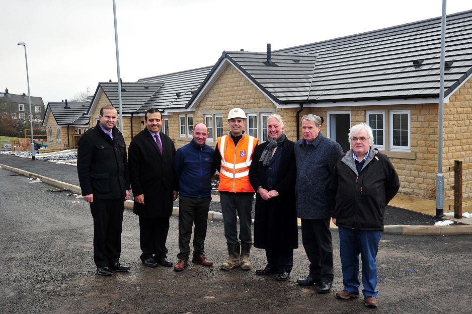 Photo of Barnfield, PEARL and Pendle Council representatives at opening.