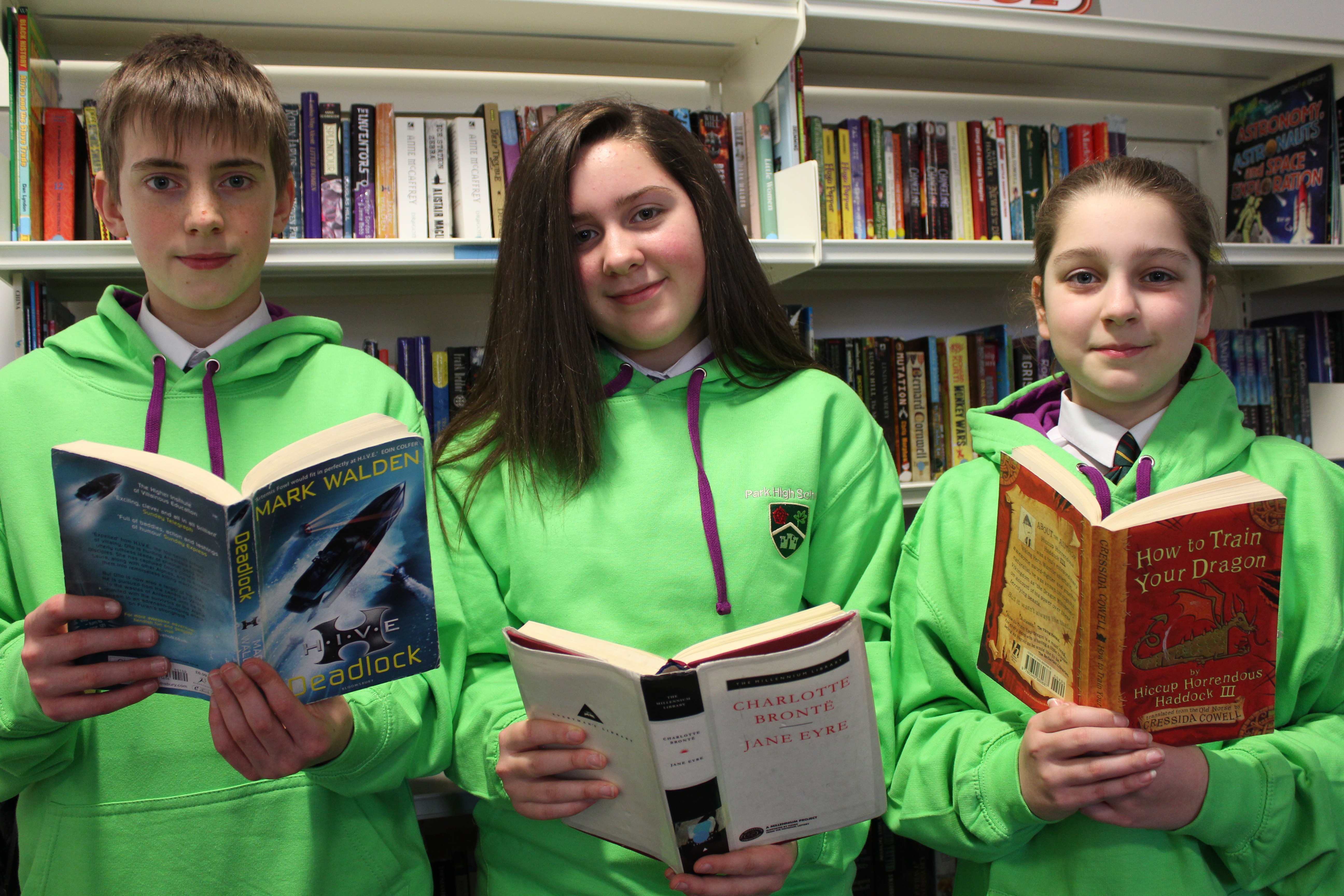 News story on Dragons' Den Pendle Reading Challenge event