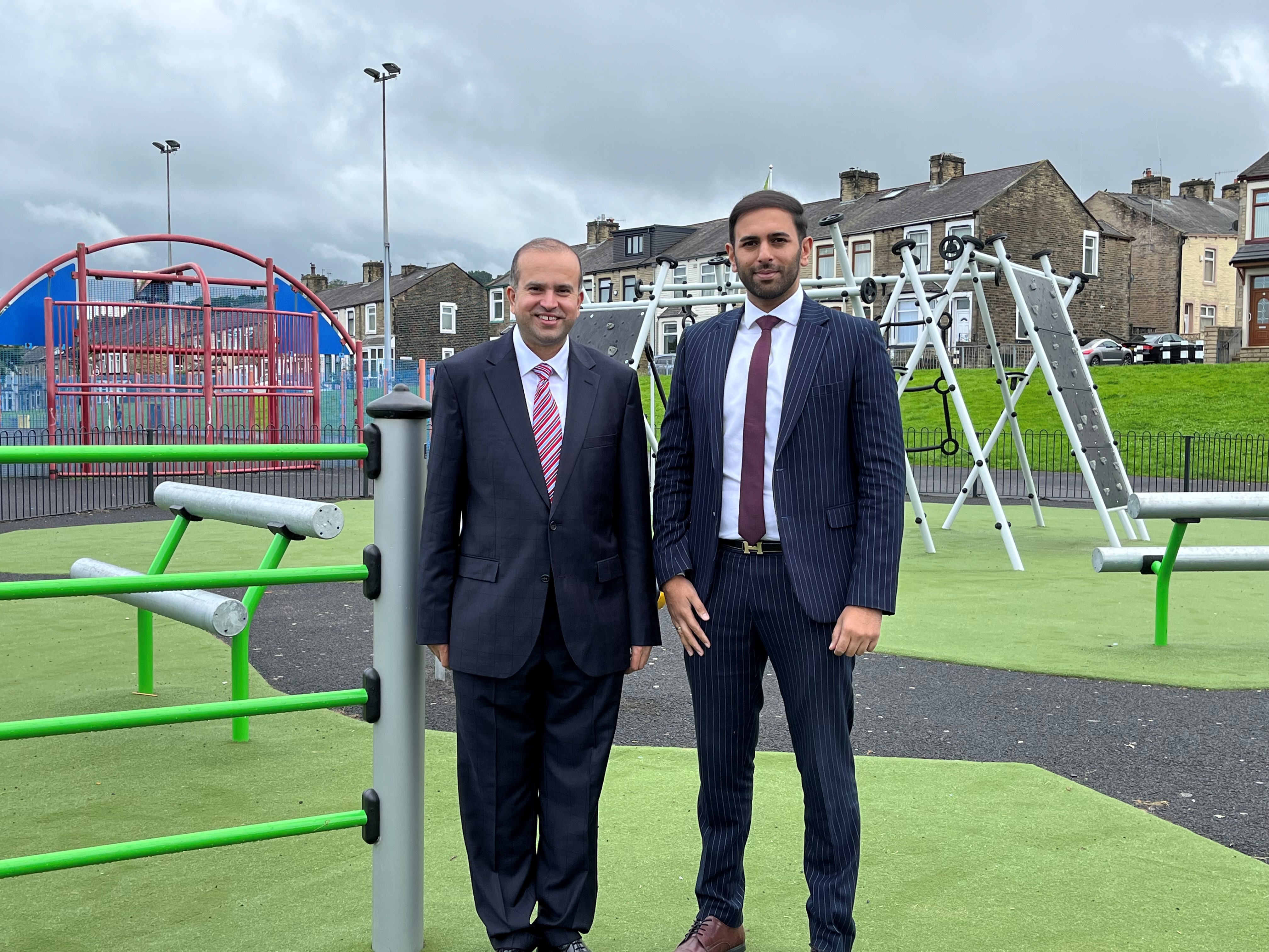A new playground for teenagers has been completed at Walverden Park