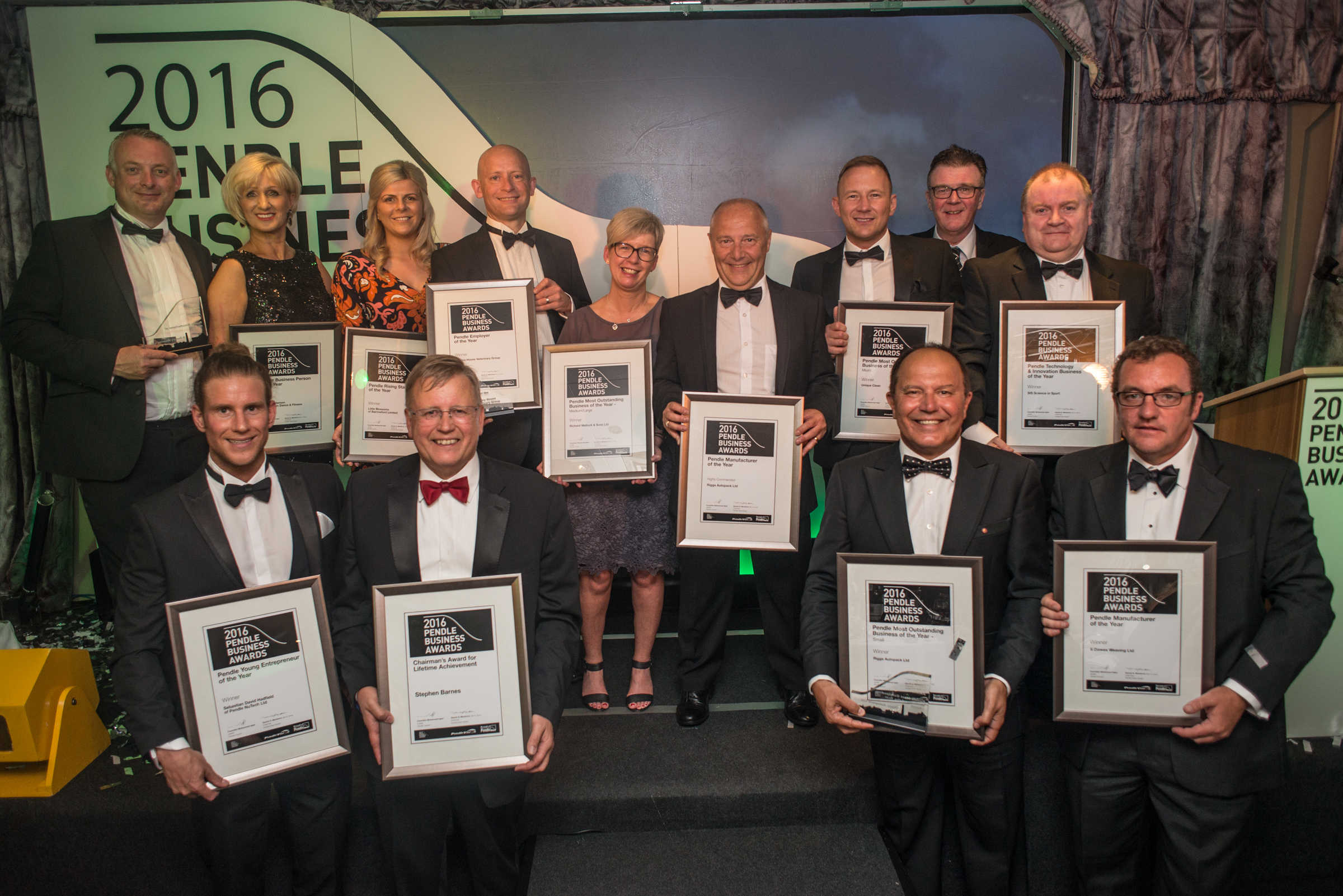 Pendle Business Awards 2016 reveals its winners!