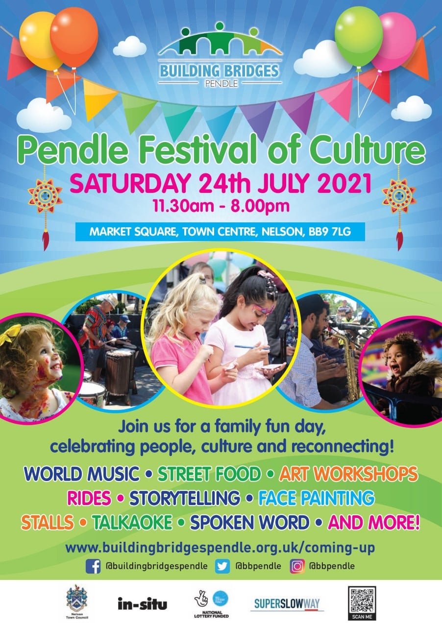 Join us at Pendle Festival of Culture!