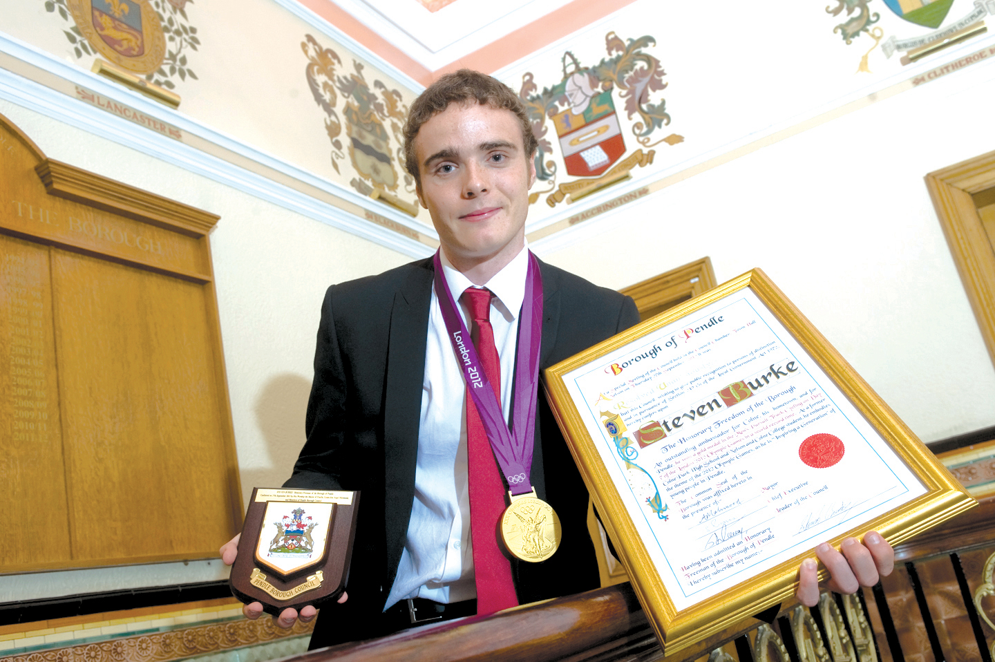 Congratulations to Pendle’s triple Olympic cycling champion