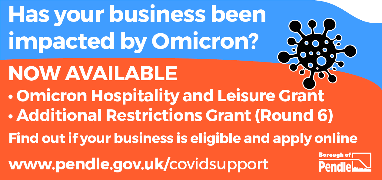 Omicron grants now open for Pendle’s hospitality and leisure businesses 